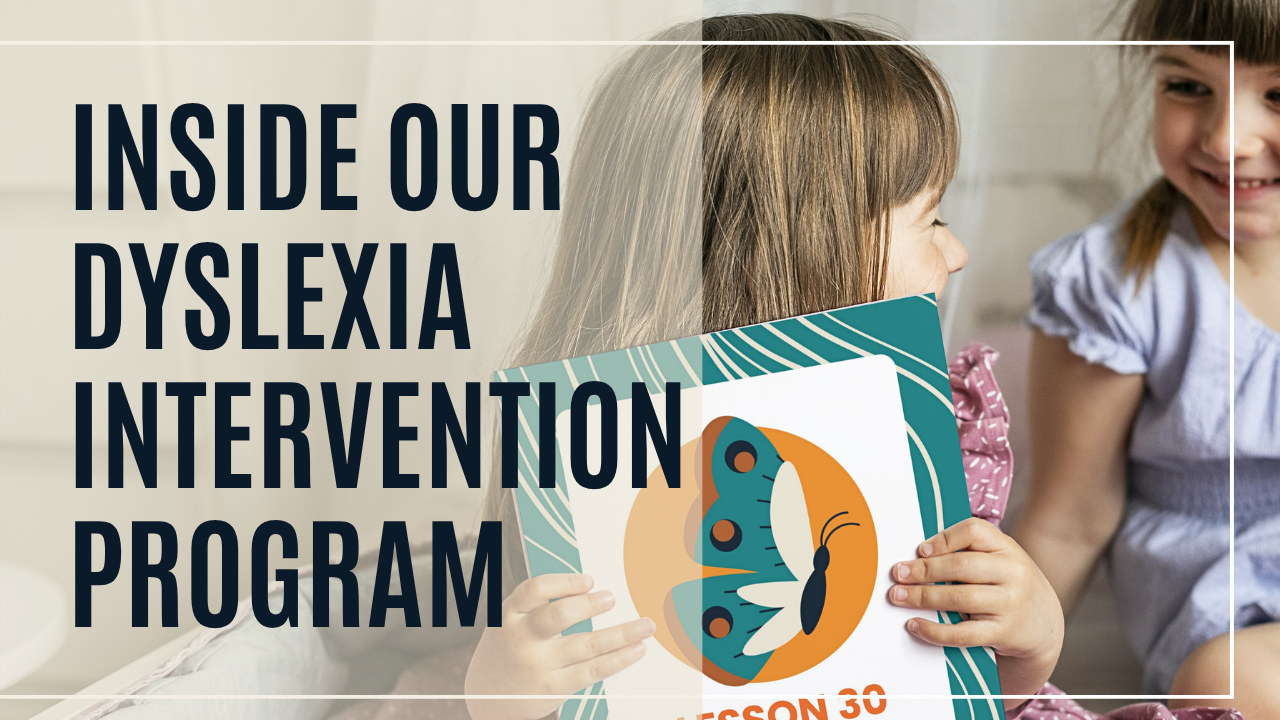 Inside Our Dyslexia Intervention Program: Effective Support